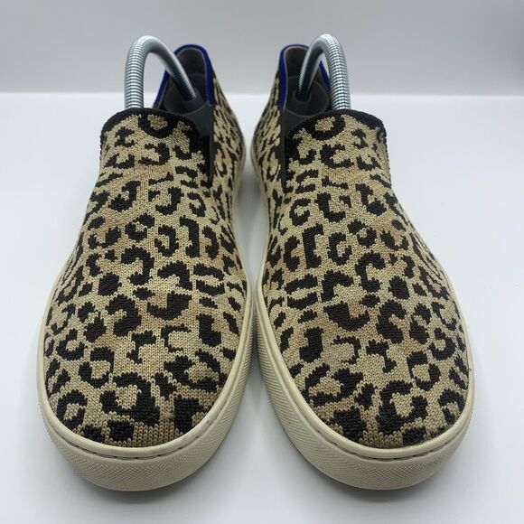 Rothy's Camo Cat Animal Print Slip On Sneakers Shoe Size 10 - Picture 6 of 8